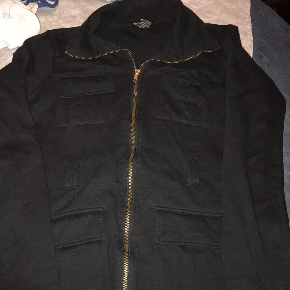 Black coat